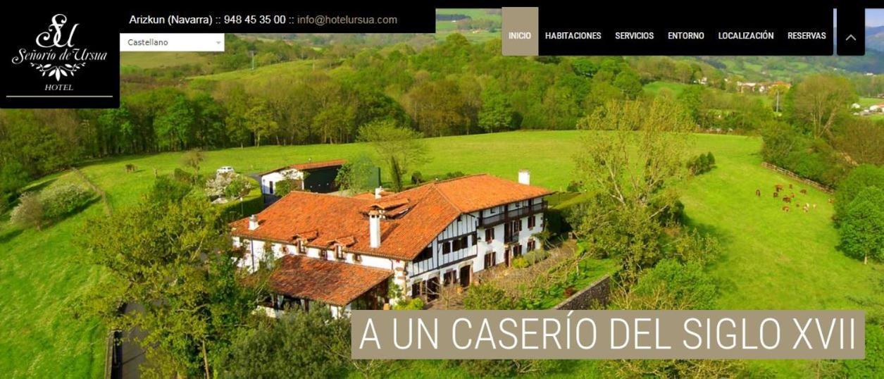 Hotel Senorio De Ursua Arizcun Zewnętrze zdjęcie